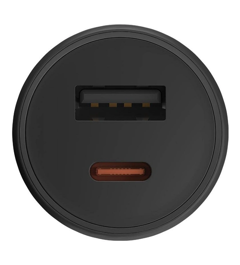 Автомобильное зарядное устройство XiaoMi Car Charger 43W, Чёрное. Фото 2