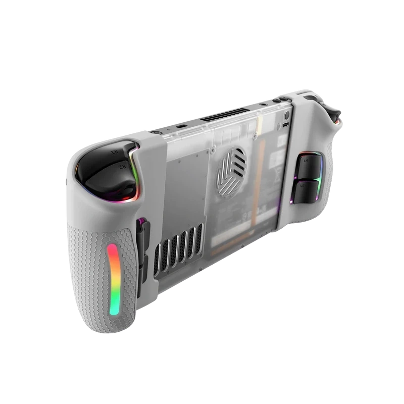 Задняя панель Jsaux Black Plate for Steam Deck R/Vents PC0106C, Прозрачная. Фото 1