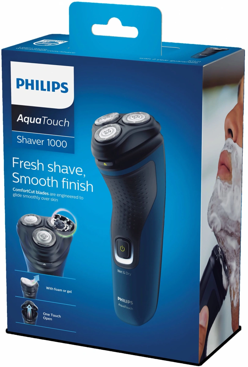 Электробритва Philips AquaTouch Shaver 1000 S1121/40. Фото 4