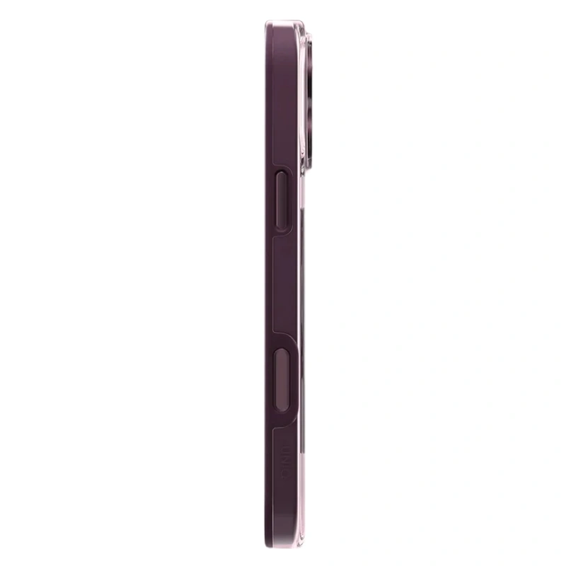 Накладка Uniq для iPhone 18 Pro Max / iPhone 17 Pro Max Clario Eco-Friendly Case (MagSafe), Fig Purple (IP6.9P(2026)-CLARMFPUR). Фото 3