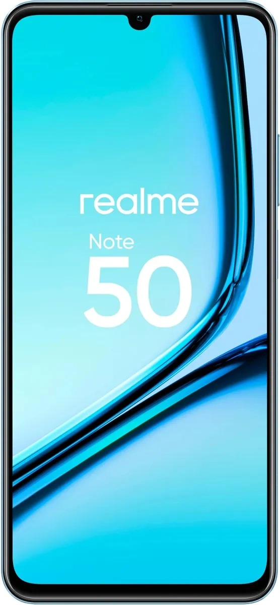 Смартфон Realme Note 50 3/64Гб Небесный Голубой (RMX3834). Фото 2