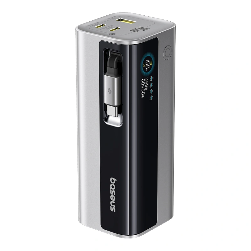 Внешний аккумулятор Baseus EnerGeek GR11 145Вт 20000мАч, Титан (E0027B02). Фото 2