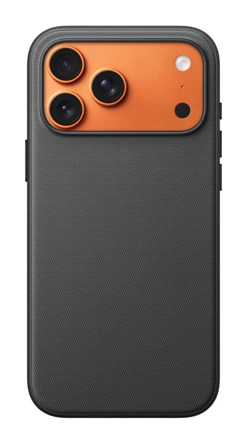 Накладка TechWoven Case With MagSafe для iPhone 17 Pro Max, Чёрная. Фото 1