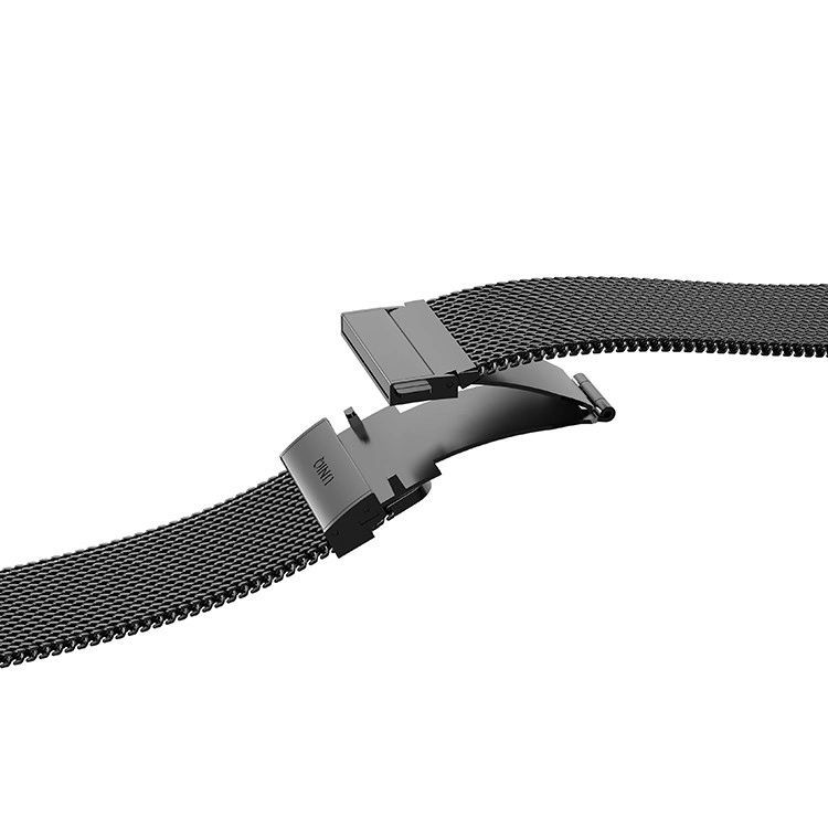 Ремешок Uniq для Apple Watch 44/45/46/49мм Dante PRO Strap Mesh Steel,Titanium Silver (49MM-DANPTSIL). Фото 2