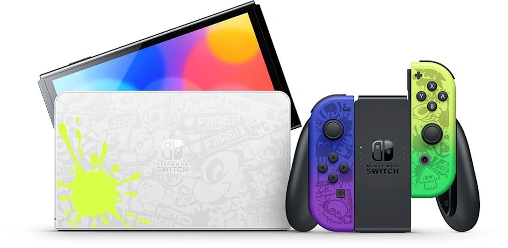 Игровая консоль Nintendo Switch OLED 64Gb, Splatoon. Фото 5