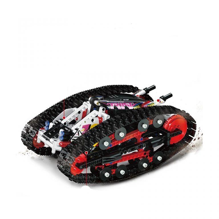 Конструктор Mould King Creative Idea (13154) Вездеход перевертыш, модель 2022 года, 836 деталей, двигатель. Фото 3