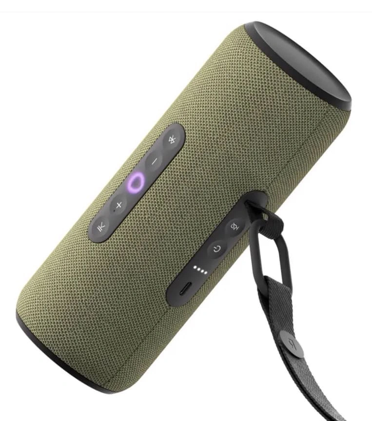 Умная колонка Яндекс Станция Стрит, Зелёная YNDX-00030GRN. Фото 1