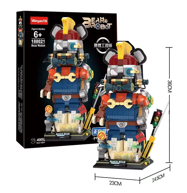 Конструктор Wangao 188021. Violent Bear Robot. Фото 1