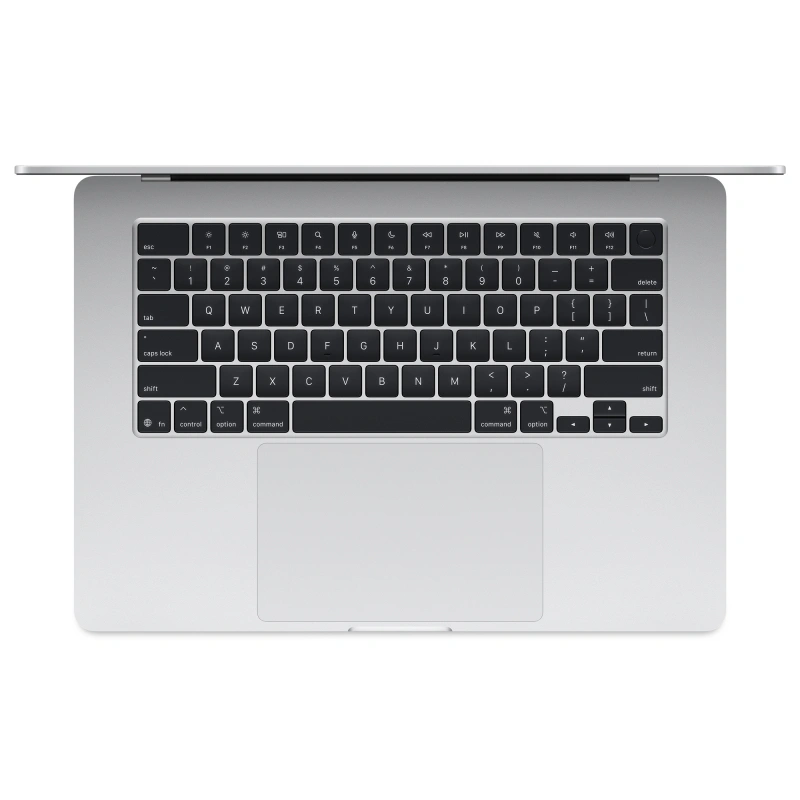 Apple MacBook Air 15" 2025 Серебристый (MW1G3) (M4, 10-ядер CPU/10-ядер GPU, 16 ГБ, 256 ГБ SSD). Фото 2