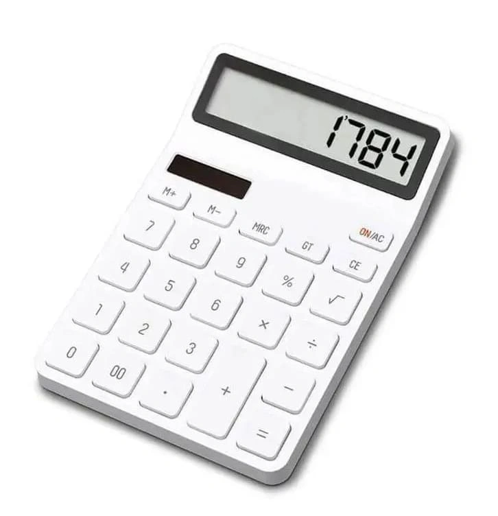 Калькулятор XiaoMi Kaco Lemo Desk Electronic Calculator K1412, Белый. Фото 1