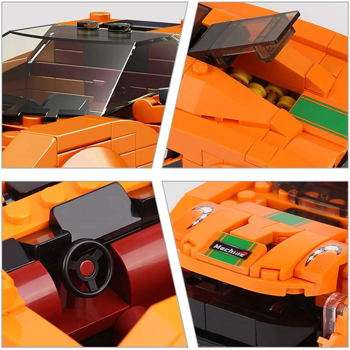 Конструктор Mould King Models 27004. McLaren P1, 306 деталей. Фото 4