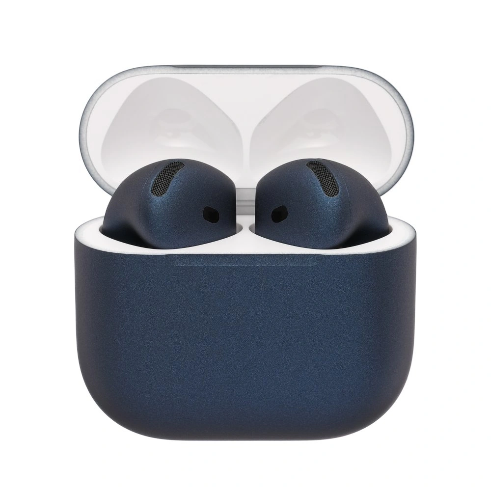 Беспроводные наушники Apple AirPods 4 Color (Синий матовый). Фото 1