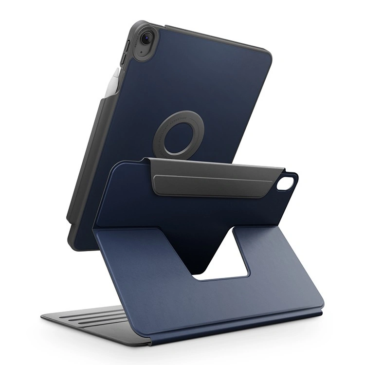 Чехол Uniq для iPad Air 11 (2024/25) ROVUS SnapMount Magnetic 360 Rotating Detachable, Navy Blue (PDA11(M3)-ROVSNNBU). Фото 7