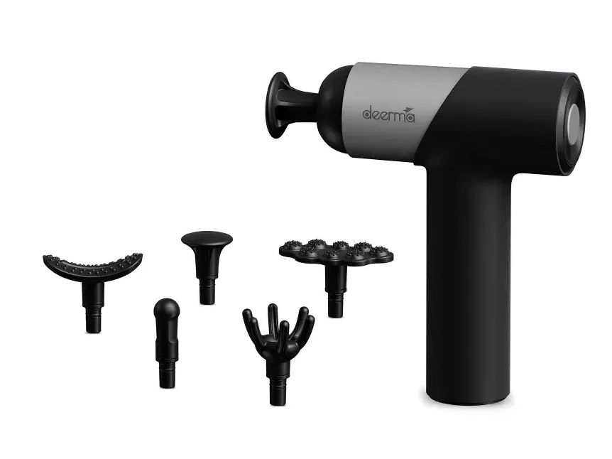 Фасциальный массажер для тела Deerma DEM-M101G, Чёрный. Фото 5