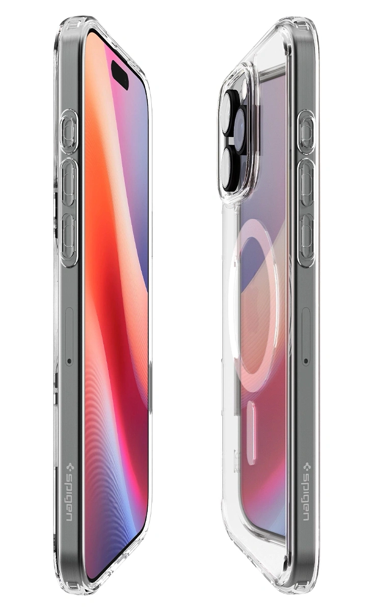 Накладка Spigen Ultra Hybrid T (MagSafe) для iPhone 16 Pro Max, White (ACS08505). Фото 4