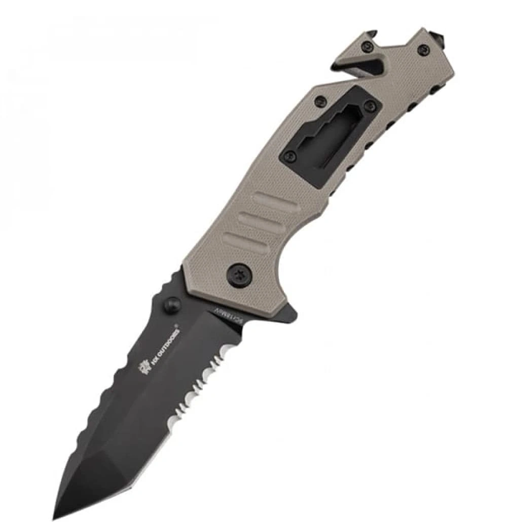 Нож раскладной XiaoMi HX infantry folding knife ZD-016C, Desert color. Фото 1