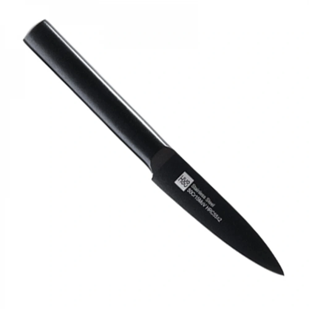 Набор кухонных ножей HuoHou Black Knife Set HU0076, Чёрный. Фото 6