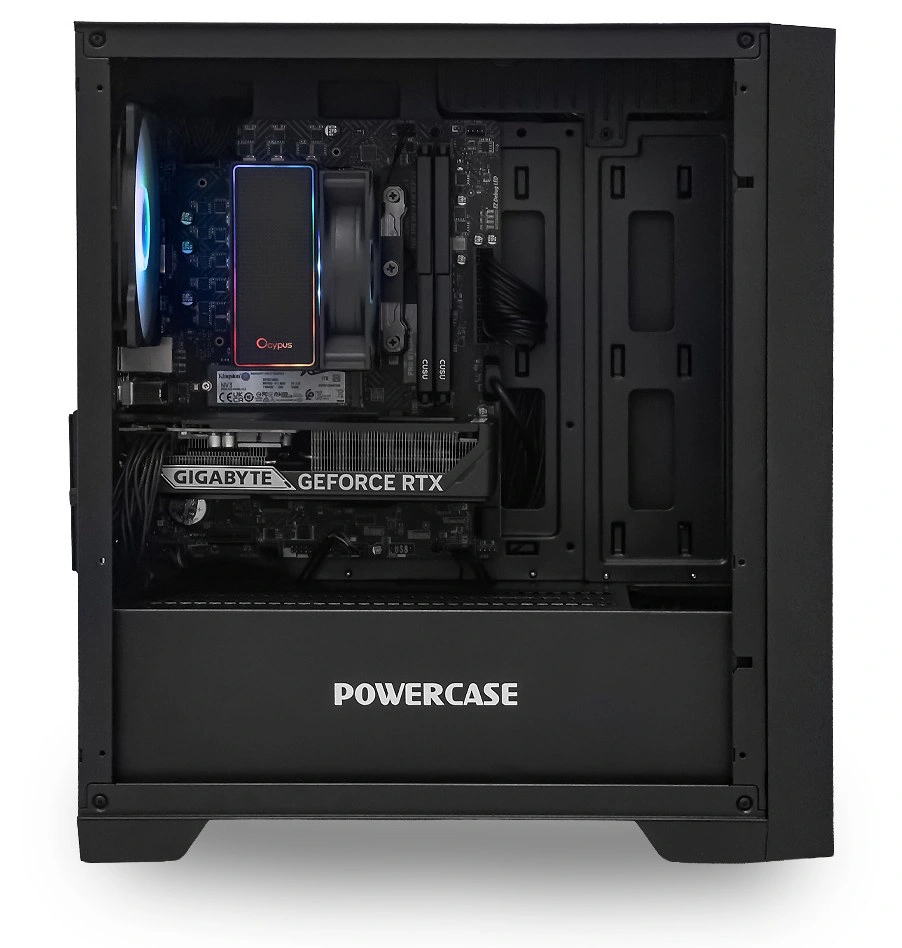 Системный блок CORE M (Z3B Intel Core i5-12400F, 32Гб DDR4, RTX5060, SSD 1Тб M.2, MSI PRO B760M-E, 650Вт). Фото 3