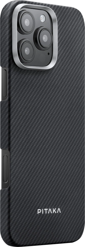 Накладка Pitaka для iPhone 16 Pro Max Ultra Slim, Black (KI1601PMA). Фото 3