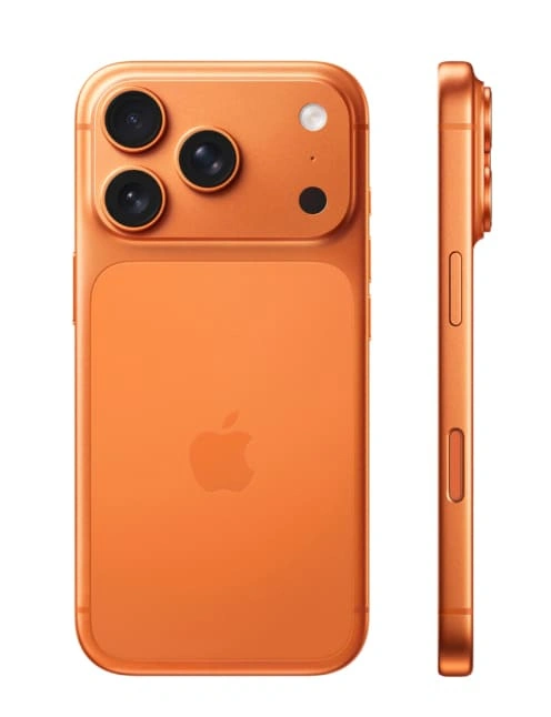 Смартфон Apple iPhone 17 Pro 256GB, Cosmic Orange (eSIM) (Без RuStore). Фото 2