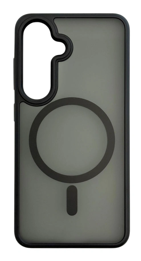 Накладка Mutural Fog Magsafe для Samsung Galaxy S25 Plus, Black. Фото 1