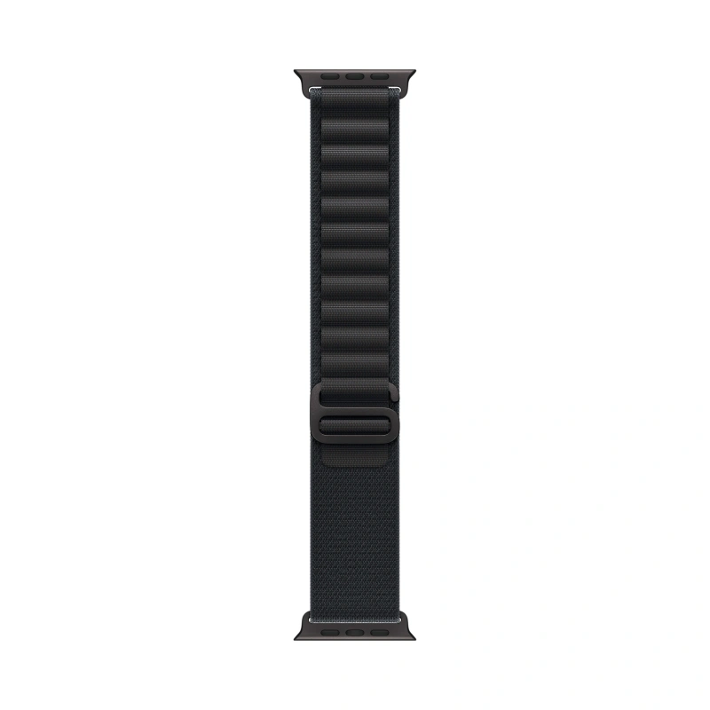 Apple Watch Ultra 3 (2025) GPS+Cellular 49mm, Black Titanium ремешок "Black Alpine Loop" S 130-160 mm (MF0Q4). Фото 3