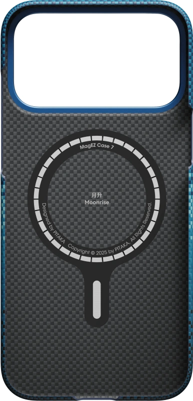 Накладка Pitaka для iPhone 17 Pro Max Ultra-Slim Case, Лунный восход (KI1703MPM). Фото 3