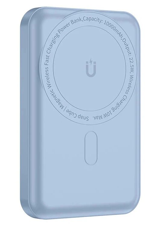 Внешний аккумулятор Wiwu Magnetic SC10000WHT 10000mAh, Голубой. Фото 1