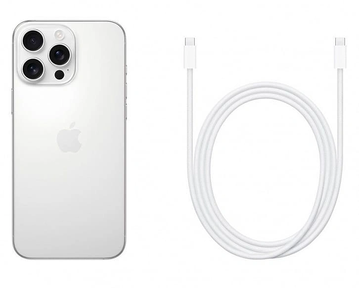 Смартфон Apple iPhone 16 Pro Max 1Tb White Titanium (eSIM+SIM) (Без RuStore) (Уцененный товар). Фото 5