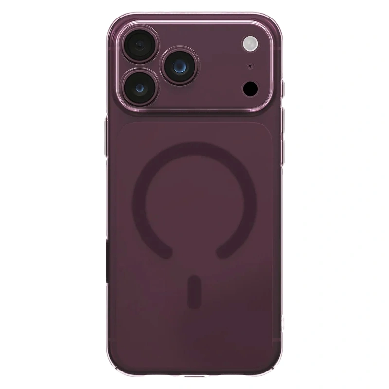Накладка Uniq для iPhone 18 Pro Max / iPhone 17 Pro Max AirSuit 1.3mm Ultra-Slim MagClick Case, Burgundy (IP6.9P(2026)-ASMGBRG). Фото 2
