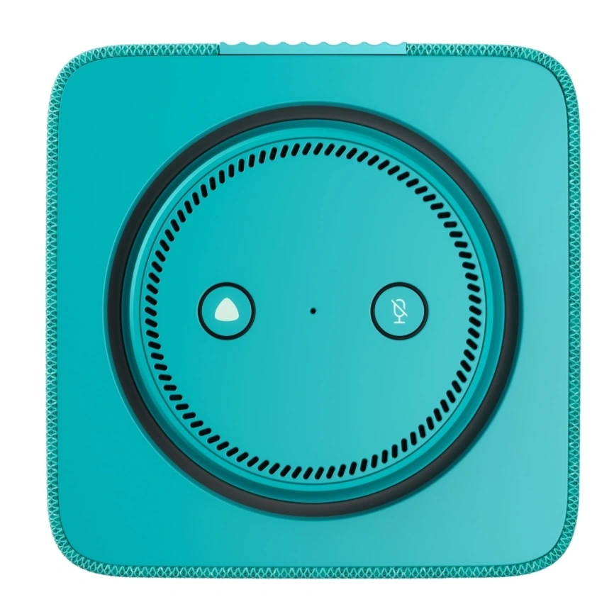 Умная колонка Яндекс Станция MAX с Zigbee, Бирюзовый (YNDX-00053TRQ). Фото 2