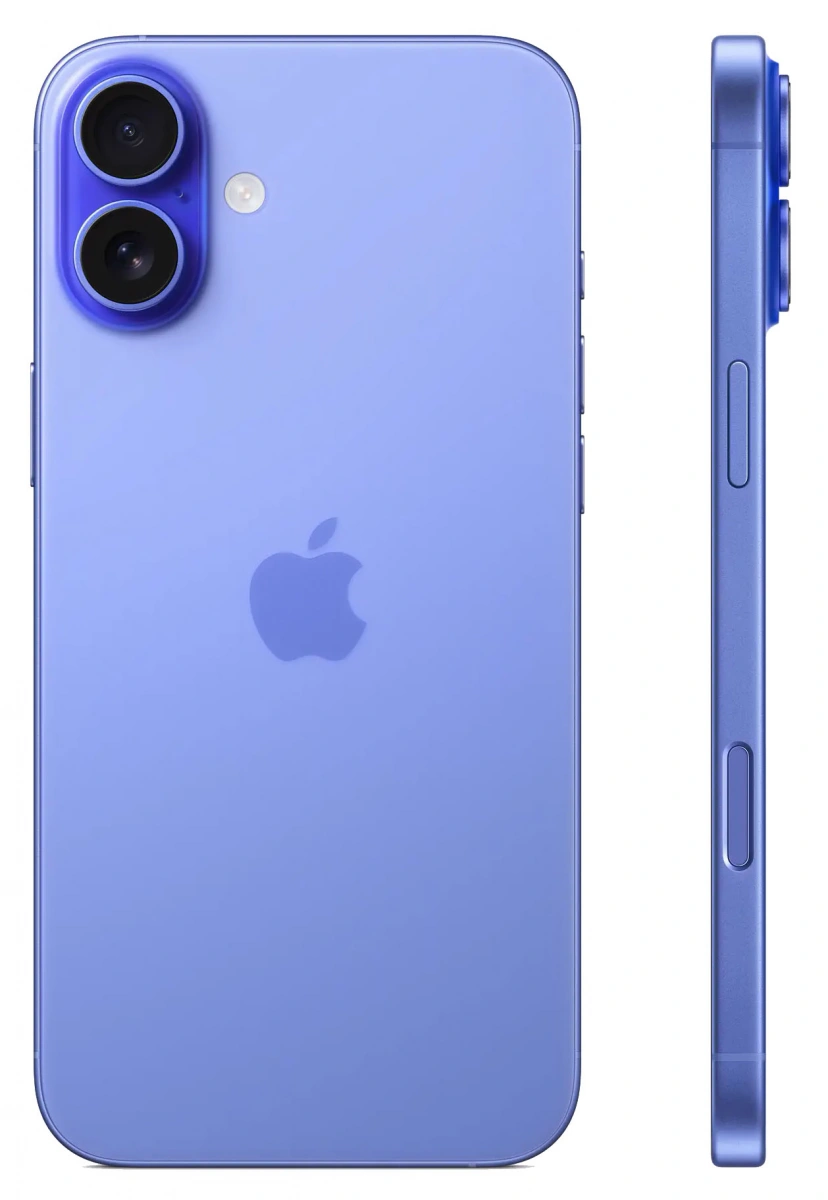 Смартфон Apple iPhone 16 256Gb Ultramarine (eSIM+SIM) (Без RuStore) (Уцененный товар). Фото 2