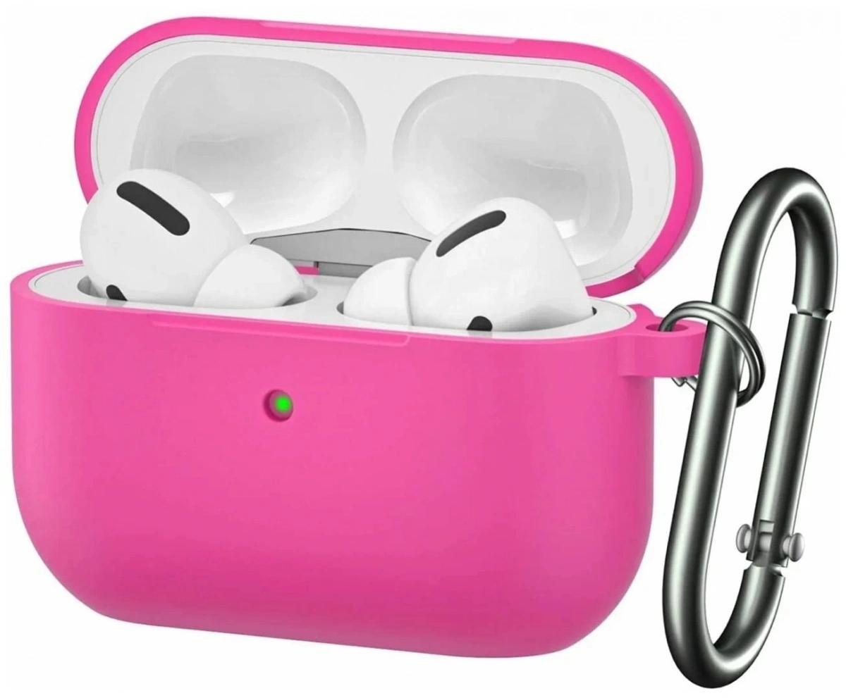 Чехол Silicone Case для наушников AirPods Pro 2, Rosa Rugosa. Фото 1