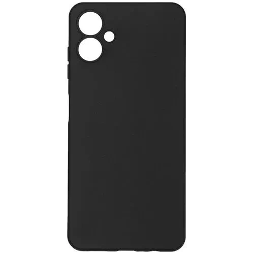 Накладка Silicone Case для Samsung Galaxy A06, Чёрная. Фото 1