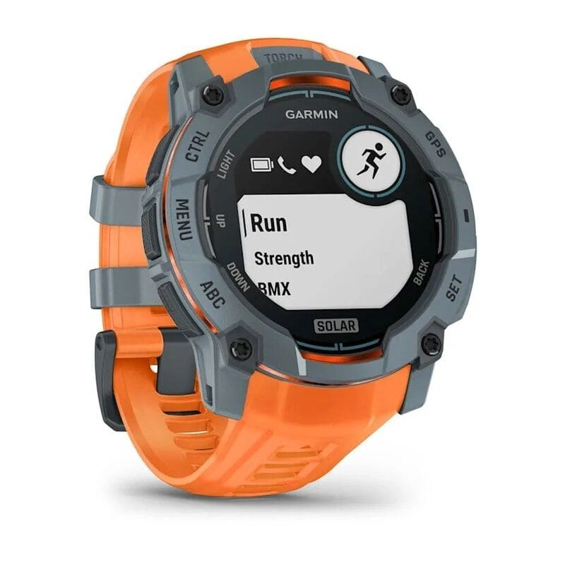 Умные часы Garmin Instinct 3 50mm, Solar, Twilight with Solstice Silicone Band (010-02935-01). Фото 3