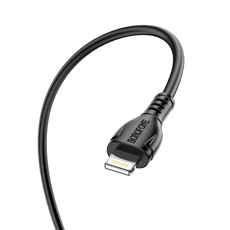 Кабель Borofone BX51 Type-C for Lightning 12W 2.4A 1м, Black. Фото 3