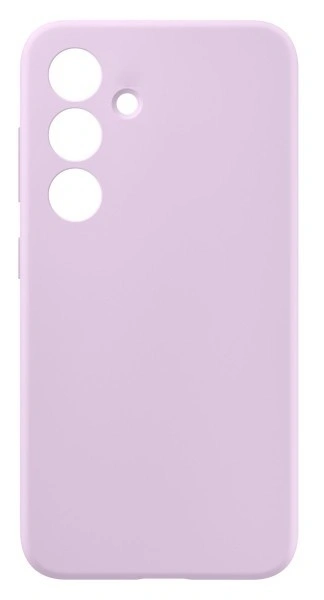 Накладка Silicone Case Logo для Samsung Galaxy S23 FE, Лиловая. Фото 1