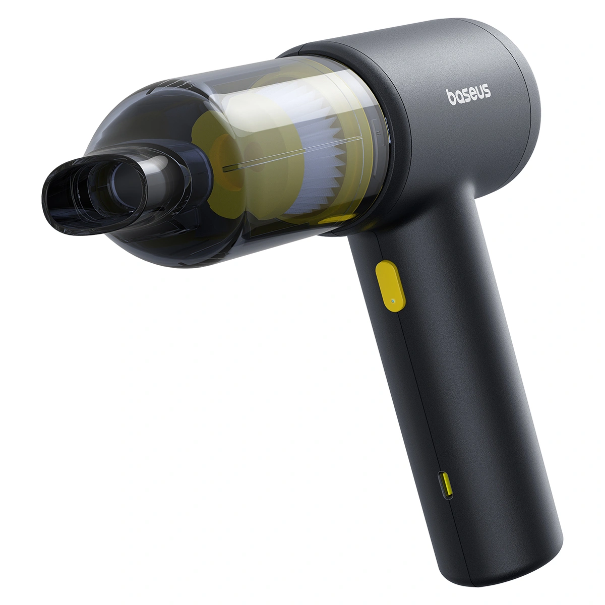 Автомобильный пылесос Baseus AT Car Vacuum Cleaner, Black (C30476600121-00). Фото 2