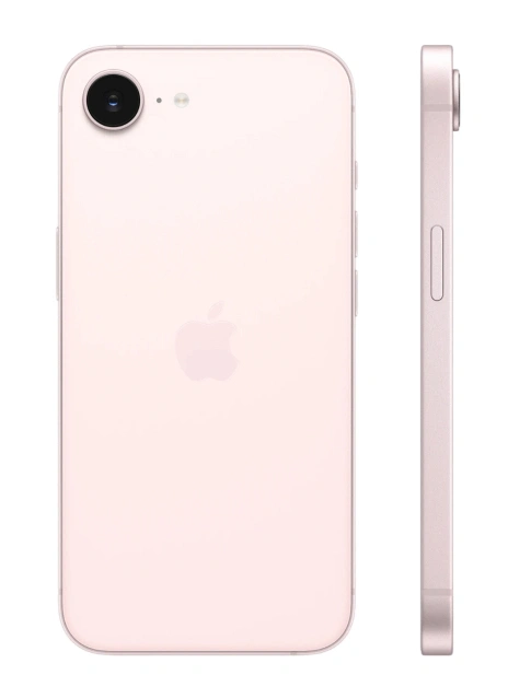 Смартфон Apple iPhone 17e 256Гб, Светло-розовый (eSIM) (без RuStore). Фото 2