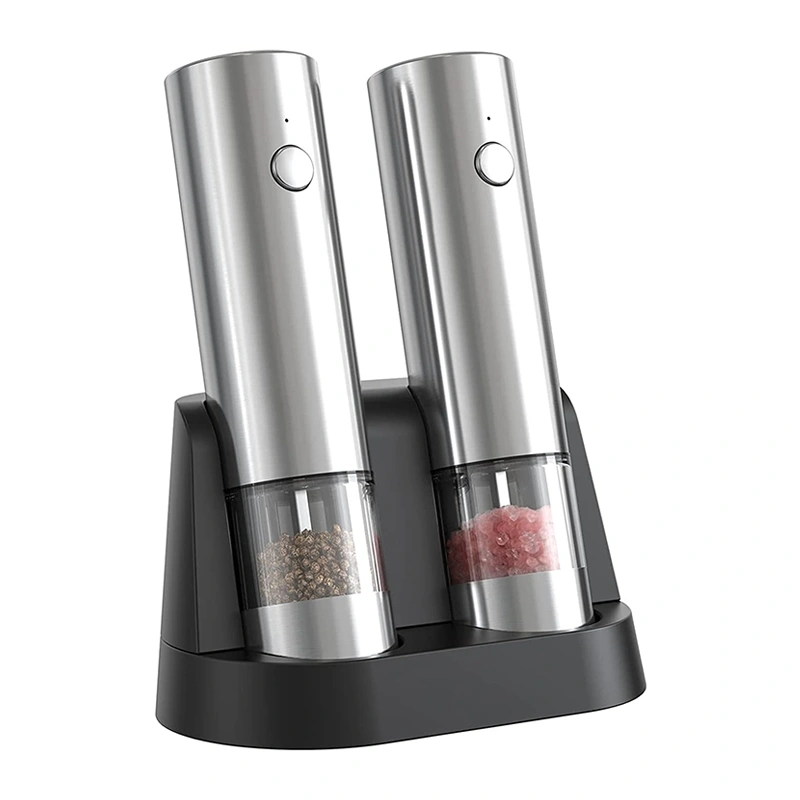 Набор электрических мельниц Circle Joy Fellow Electric Grinder Set (2 шт.), Серебристые (CJ-EG08). Фото 2