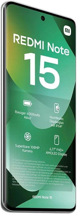 Смартфон Redmi Note 15 8/256Gb Forest Green (без NFC). Фото 5