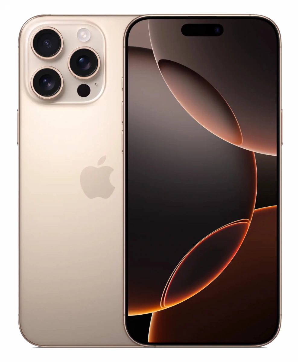 Смартфон Apple iPhone 16 Pro 256Gb Desert Titanium (eSIM+SIM) (Без RuStore) (Уцененный товар). Фото 1