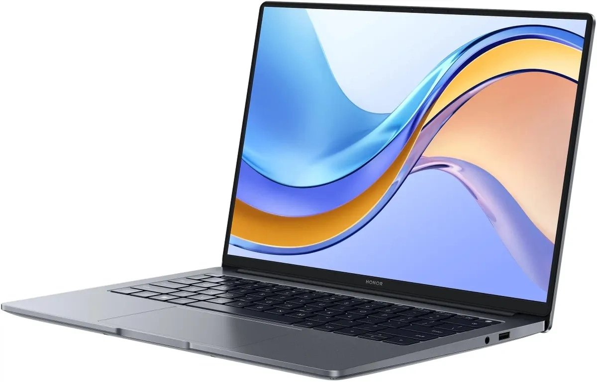 Honor MagicBook X 14 2023 Космический серый (FRI-F58) (14" IPS, Intel Core i5 12450H, 8ГБ, 512ГБ SSD, Intel UHD Graphics, Windows 11) 5301AFJX. Фото 4