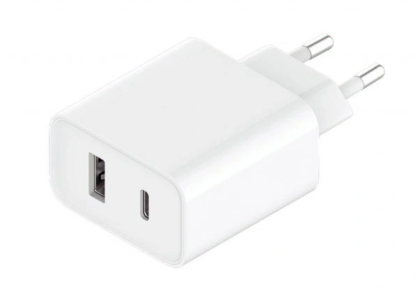 Сетевое зарядное устройство XiaoMi 33W Wall Charger (Type-A+Type-C), Белое (BHR4996GL). Фото 2