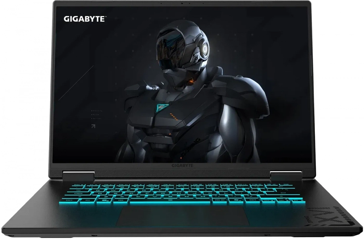 Ноутбук Gigabyte A16 GA6H (16" IPS, Intel Core i7-13620H, 16Гб, SSD 1Тб, GeForce RTX 5050 8Гб, без ОС) CTHI3KZ894SD. Фото 1