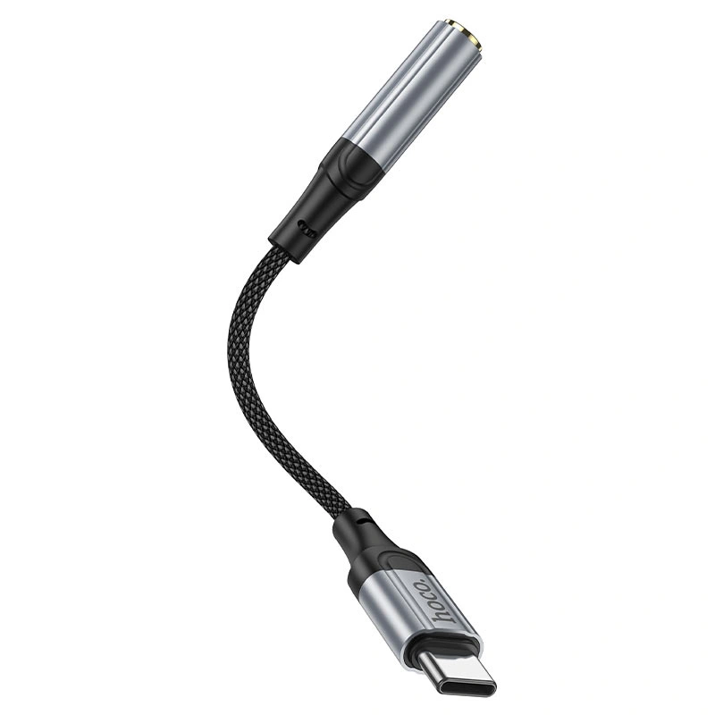 Переходник Hoco LS36 fresh digital Type-c to 3.5 audio, Чёрный. Фото 5