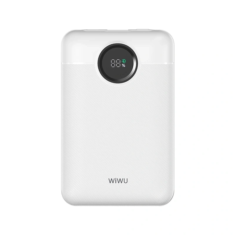 Внешний аккумулятор Wiwu 22.5W 10000 mAh PD Dual Cable, White (Wi-P022). Фото 2
