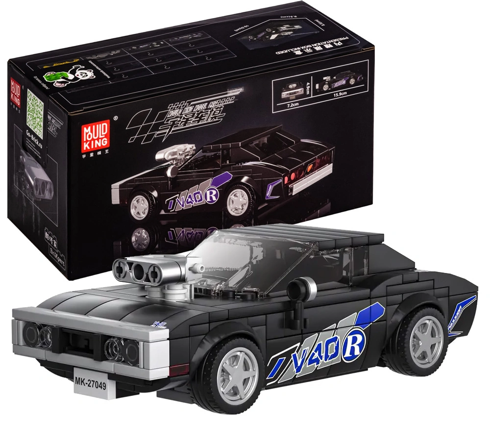 Конструктор Mould King Models 27049. Dodge Charger RT, 346 деталей. Фото 1