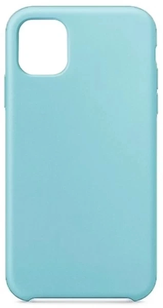 Накладка Silicone Case для iPhone 14 Pro, Бирюзовая. Фото 1