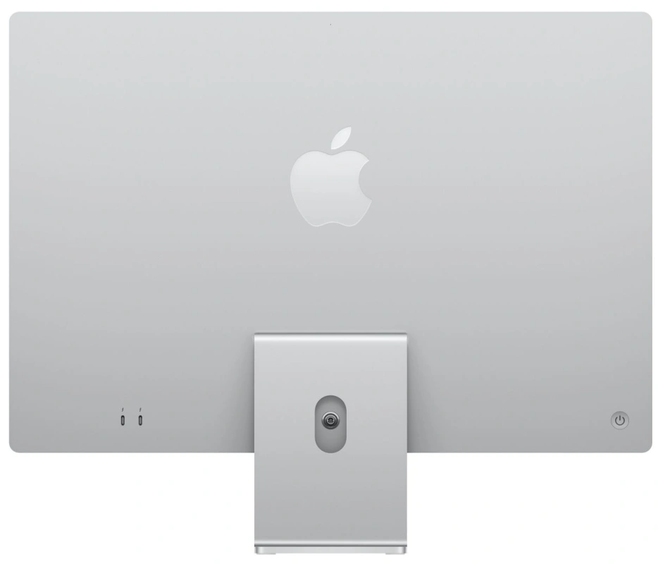 Apple iMac 24" Retina 4,5K, (MQR93) (M3, 8C CPU, 8C GPU, 8 ГБ, 256 ГБ SSD, 2023), Silver. Фото 2